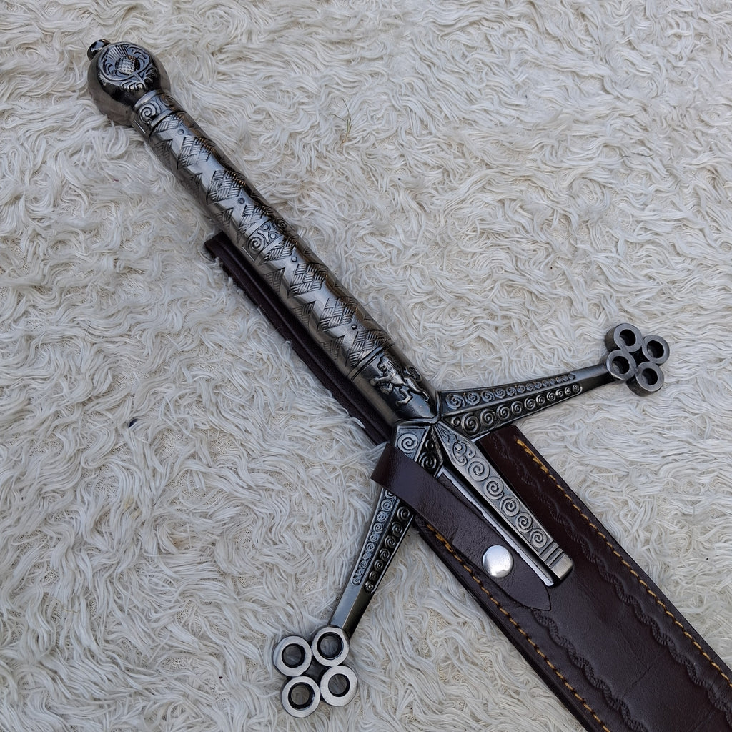 Claymore Sword Replica – Scottish Highland Greatsword | Medieval Two-Handed Display Collectible