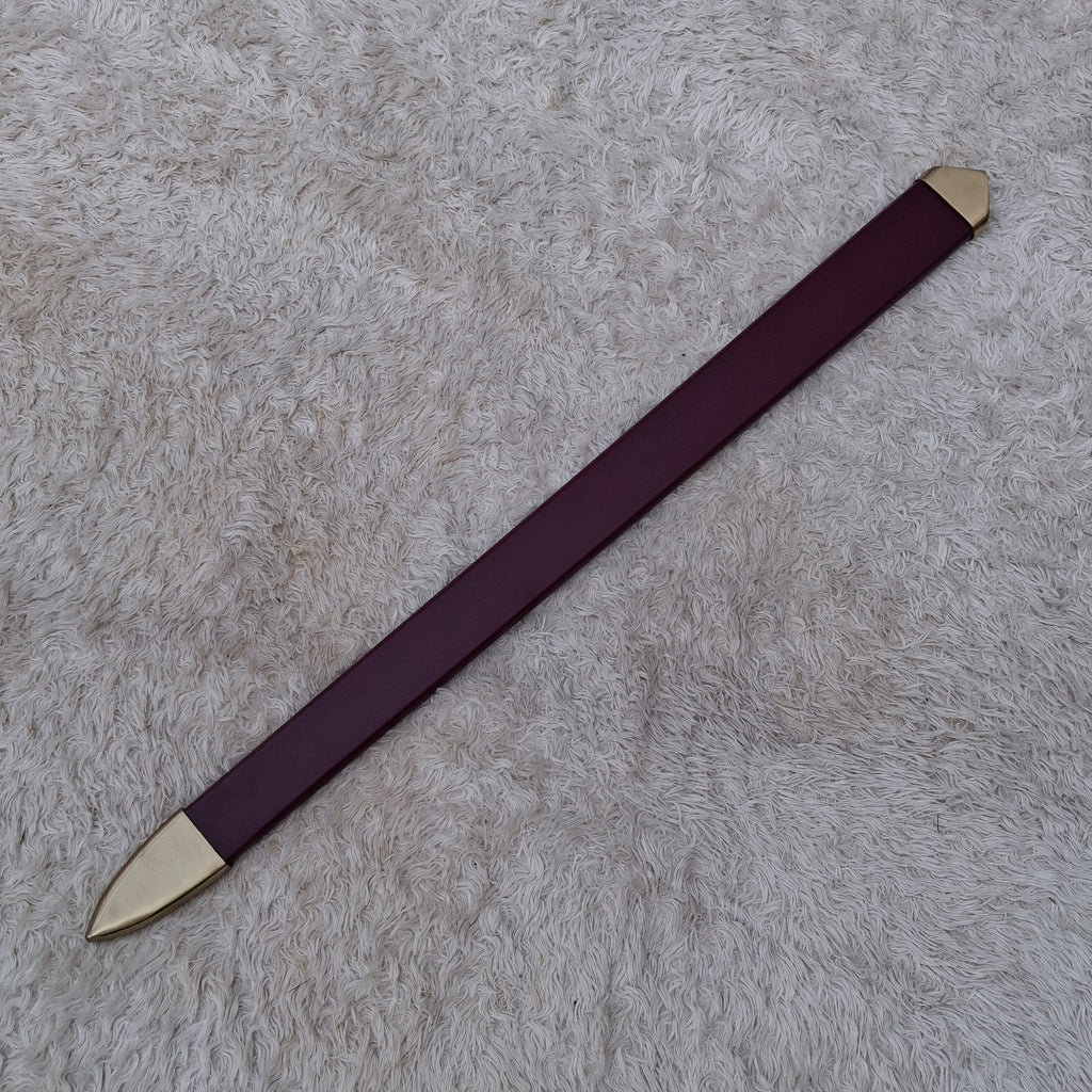 Herugrim Sword Replica – High Carbon Steel Fantasy Collectible with Display Plaque