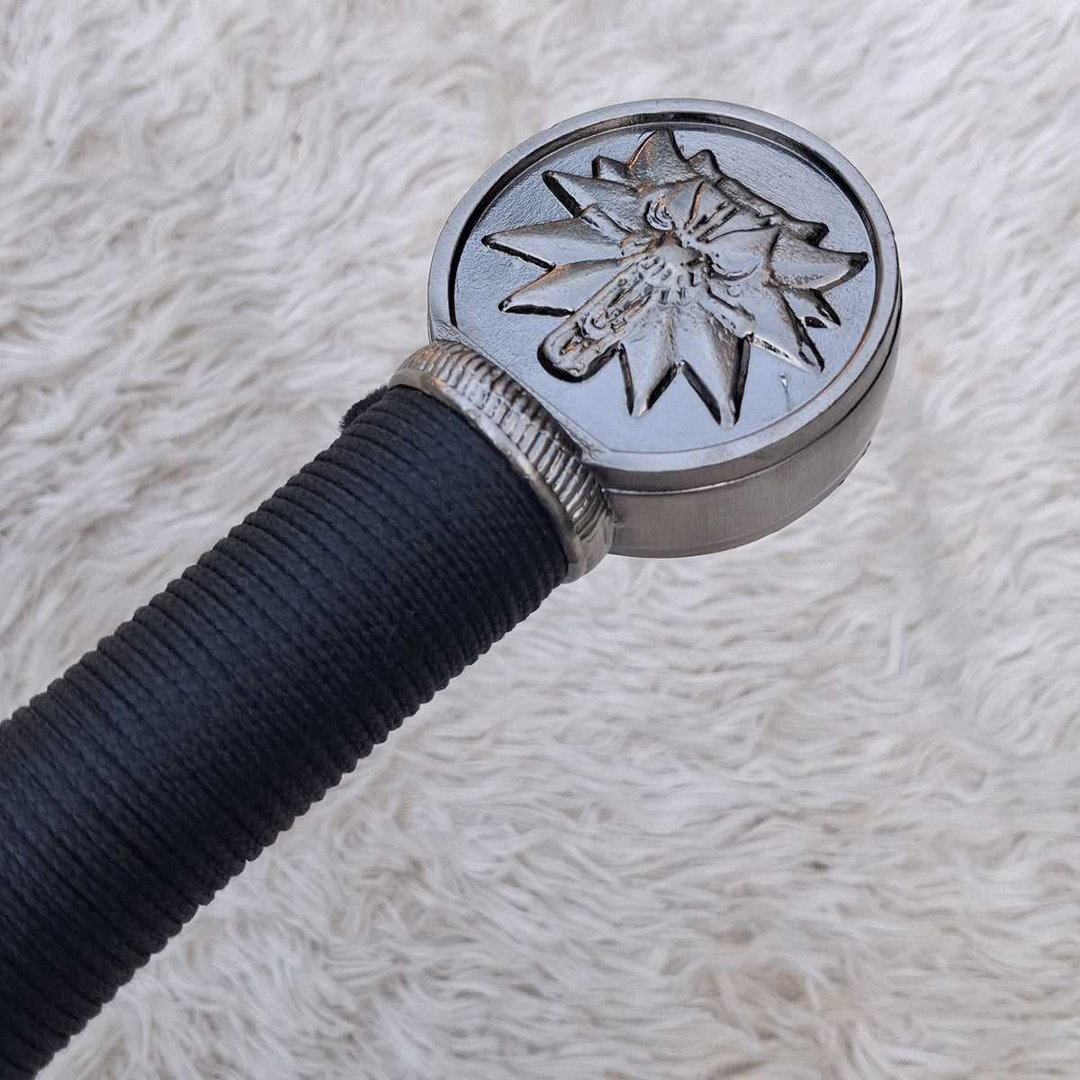 The Witcher 3 Wolf Sword Replica – Handmade Steel Fantasy Collectible Display Sword